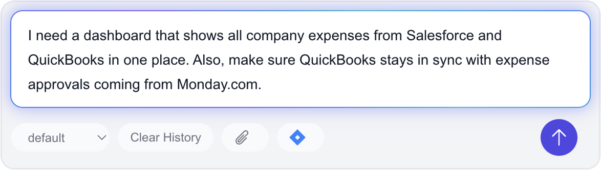ai chatbot input